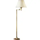 Jupiter Golvlampa Birmingham , Brun / mässing, Vardagsrum / matsal, Syntetmaterial, Antik, Golvlampa