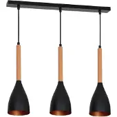 Luminex Hänglampa Muza , dimbar, Svart, Vardagsrum / matsal, Metall, Modern, Pendellampa