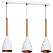 Luminex Hänglampa Muza , dimbar, Vitt / opal, Vardagsrum / matsal, Metall, Modern, Pendellampa
