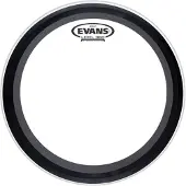 Evans EMAD Coated White Bass Drum Head 24"