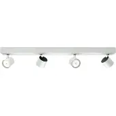Philips Star – LED-takspotlight Med 4 ljuskällor, warmglow STAR, dimbar, Vitt / opal, Vardagsrum / matsal, Metall, Modern, LED-taklampa