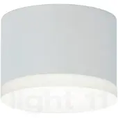 HELESTRA Taklampa Pala, dimbar, Vitt / opal, Vardagsrum / matsal, Metall, Modern, Taklampa