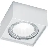 HELESTRA LED takspotlight Kari, dimbar, Vitt / opal, Vardagsrum / matsal, Aluminium / grå / zink, Modern, LED-taklampa