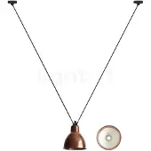 DCW éditions - 323 L Taklampa Round Raw Copper/White