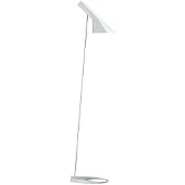 Louis Poulsen Golvlampa , AJ, Vit, Vardagsrum, Metall, Design