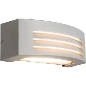 QAZQA Modern vägglampa grå IP44 - Hurricane 1