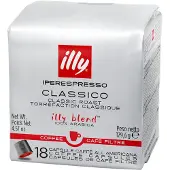 Illy Ipso Home Americano Classico Kaffekapslar 18 Enheter