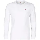 Levi's T-shirt 'LS Housemark Tee' vit