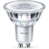 Philips LED - LED-spotlight - GU10 - 4.6 W (motsvarande 50 W) - klass F - varmt vitt ljus - 2700 K