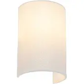 QAZQA Modern vägglampa vit - Simple Drum Jute