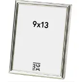 Walther design WD913S Växelram akryl Pappersformat: 9 x 13 cm (B x H) 9 cm x 13 cm Silver