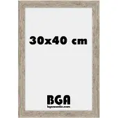 Walther design EA040D Växelram akryl Pappersformat: 20 x 27 cm Grå