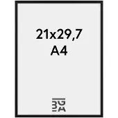 Walther design vägram DIN A4 21x29,7 aluminium svart AJ130B