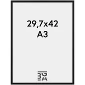 Walther design AJ342B Växelram akryl Pappersformat: DIN A3 Svart
