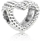Pandora Beaded Heart Silver 797516 berlock