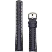 Hirsch Carbon blå klockarmband 025 92 0 80 24mm