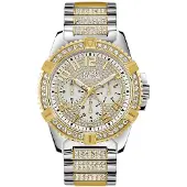 GUESS W0799G4 Gold Tone Frontier herrklocka