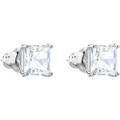 Swarovski Örhängen 'Stilla' silver / transparent