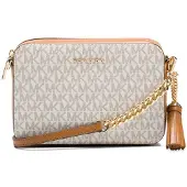 Michael Kors Axelremsväska 'Jet Set' beige