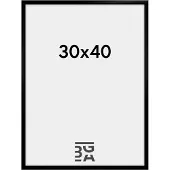Walther design KV040B Växelram akryl Pappersformat: 30 x 40 cm (B x H) 30 cm x 40 cm Svart