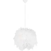 QAZQA Rustik pendellampa vit - Feather