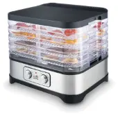 Fritel Family DH 2025 - Livsmedelstork - 250 W - silver/grå