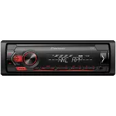Pioneer MVH-S120UB, Svart, 1 DIN, 200 W, 4.0 kanaler, 50 W, Android, iOS