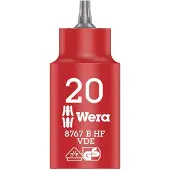 Wera Werk 05004920001 TORX Hylsnyckel-bitsinsats Låsfunktion 3/8 TX 20 1 st 3/8