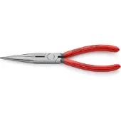Knipex 26 11 200 Elektronik och finmekanik Flat rundtång Rak Vanadin-elektrostål 200 mm