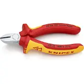 Knipex 70 06 125 VDE Sidoskärare med facett 125 mm