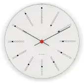Arne Jacobsen Bankers Wall Clock-16 Cm Väggklocka