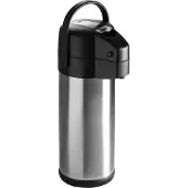 Hendi Ståltermos för catering med pump för varma drycker, kapacitet 3L, Hendi 445877