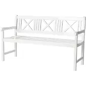 Cinas Rosenborg soffa vit 3-sits