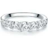 Trilani Ring silver / transparent