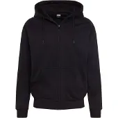 Urban Classics Hoodie med Lynlås Svart