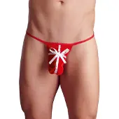 Svenjoyment Underwear Julklapp - jultanga för män - röd - S-L