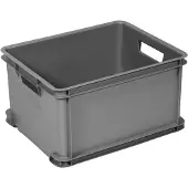 Curver 156011 Förvaringslåda Unibox Classic L stapelbar (B x H x D) 430 x 235 x 350 mm Silver 1 st