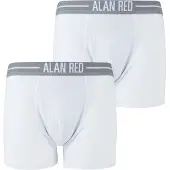 Alan red Aan Red Boxershorts 2-pack Vit Storek