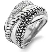 Ti sento bred silverring 12003ZI/52