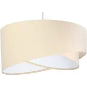 Luna Hänglampa Vivien , dimbar, Creme / bärnsten, Vardagsrum / matsal, Textil / tyger / siden, Modern, Pendellampa