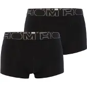 Hom Boxershorts BOXERLINES BOXER BRIEF HO1 PAXK X2 man - Svart - EU M