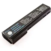 MicroBattery - Batteri för bärbar dator (likvärdigt med: HP 628670-001, HP QK642AA) - 6-cells - 55 Wh - svart - för HP EliteBook 84XX, 85XX Mobile Thin Client 6360, mt40 ProBook 6360, 64XX, 65XX