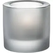 Iittala Kivi Värmeljuslykta 6 Cm - Ljuslyktor Glas Frostad