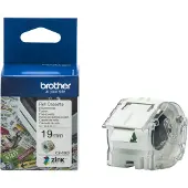 Brother Etikettrulle 19 x 19 mm Papper Vit 1 st Permanent CZ1003 Färgetikettrulle