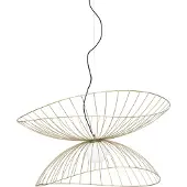 Globen Lighting Taklampa , RAY, dimbara, Guld / mässing, Matsal, Metall, Modern