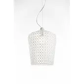Kartell Taklampa , Kabuki, Vit, Vardagsrum, Plast, Design