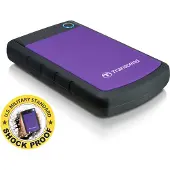 Transcend StoreJet 25H3 2 TB Extern hårddisk 2.5 USB 3.2 Gen 1 Lila TS2TSJ25H3P