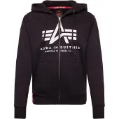 Alpha industries Basic Sweatshirt Med Dragkedja