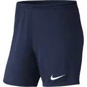 Nike Shorts Dry Park Iii - Navy/vit Dam, storlek X-Large