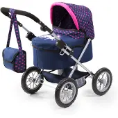 Bayer Deep Stroller Trendy navy blue + c.pink 13054